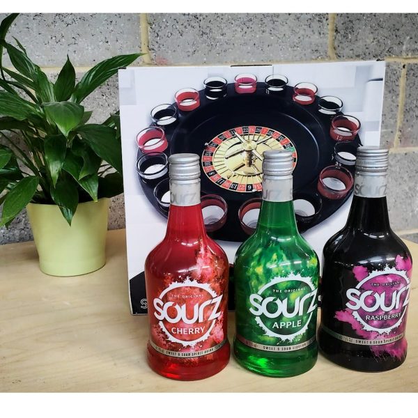 Shot Roulette Game with 3 Sourz